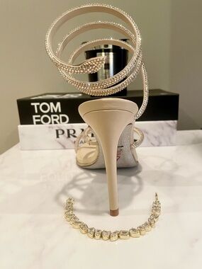 BaubleBar Multi Shape Tennis Bracelet
Gold & Clear Stones
